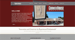 Desktop Screenshot of cornerhousegallery.com